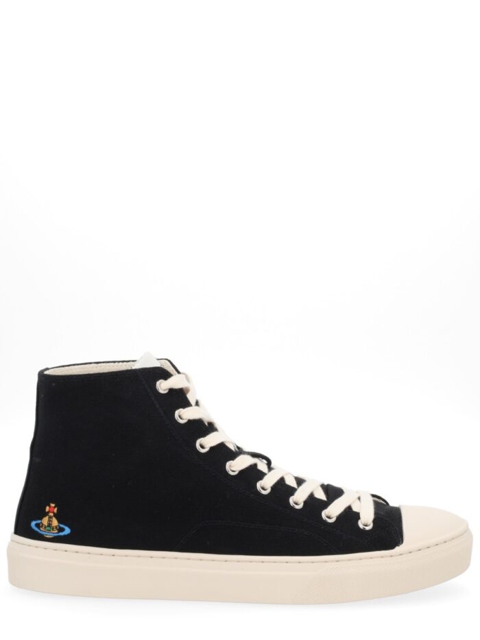 Vivienne Westwood "HIGH TOP PLIMSOLL" SNEAKER