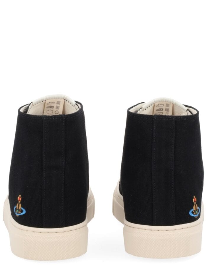 Vivienne Westwood "HIGH TOP PLIMSOLL" SNEAKER