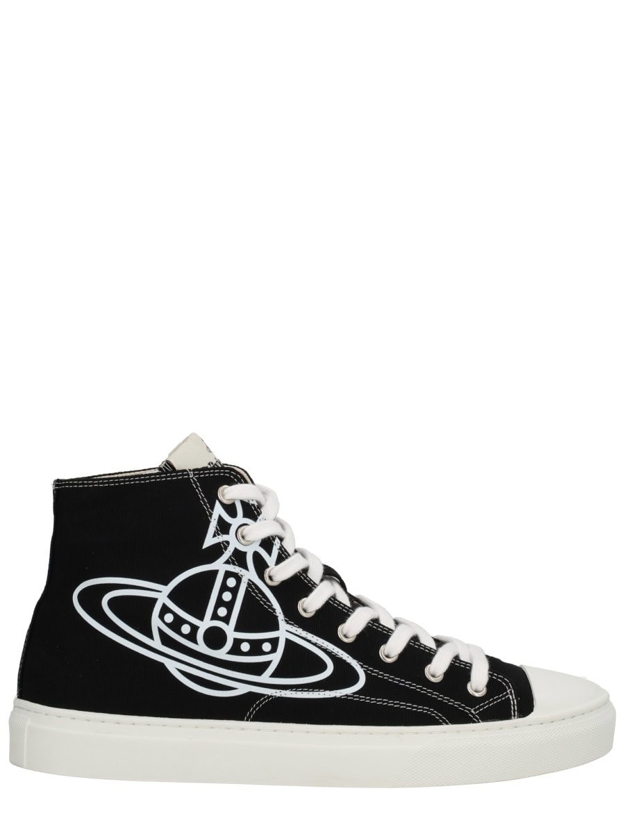 Vivienne Westwood "HIGH TOP PLIMSOLL" SNEAKER