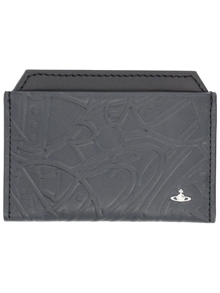 vivienne westwood leather card holder Vivienne Westwood LEATHER CARD HOLDER