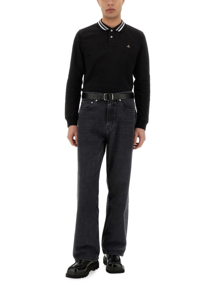 Vivienne Westwood LONG-SLEEVED POLO SHIRT