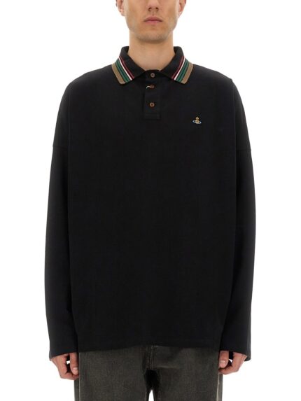 Vivienne Westwood LONG-SLEEVED POLO SHIRT