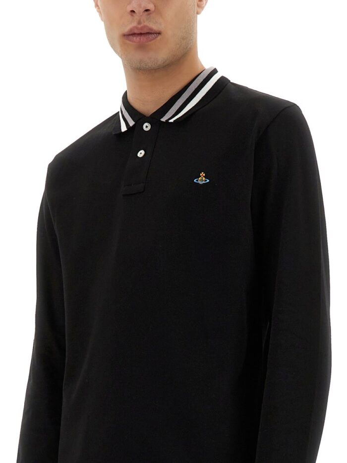 Vivienne Westwood LONG-SLEEVED POLO SHIRT