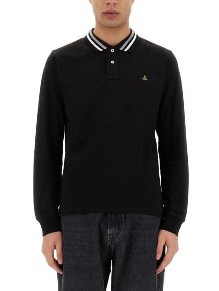 Vivienne Westwood LONG-SLEEVED POLO SHIRT