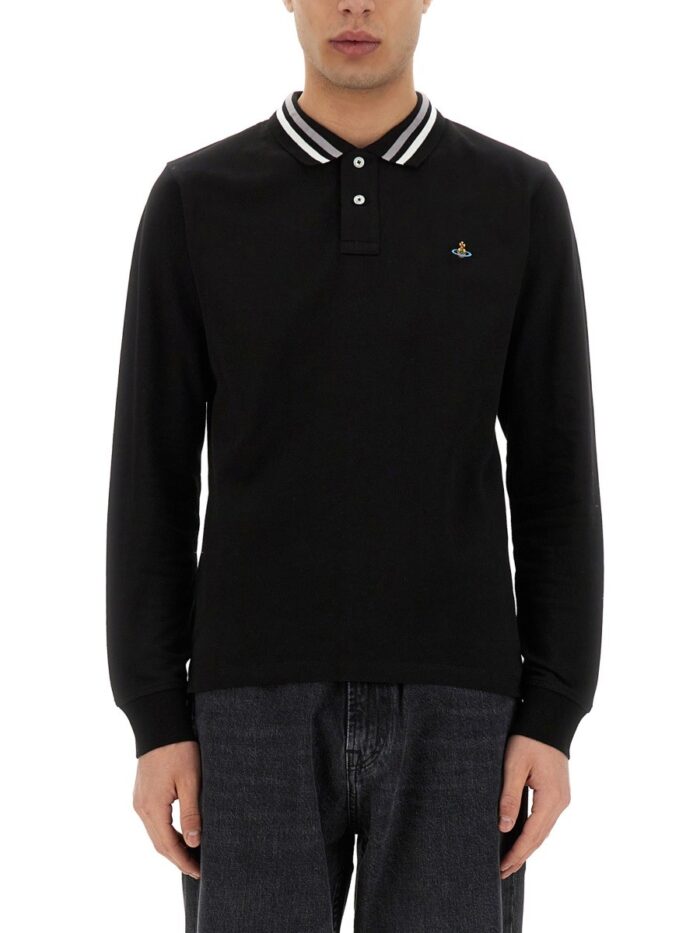 Vivienne Westwood LONG-SLEEVED POLO SHIRT