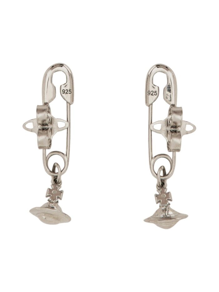 Vivienne Westwood "LUCRECE" EARRINGS WITH "ORB" PENDANT