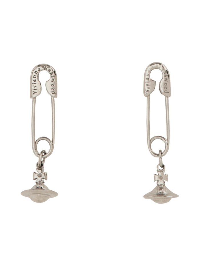 Vivienne Westwood "LUCRECE" EARRINGS WITH "ORB" PENDANT