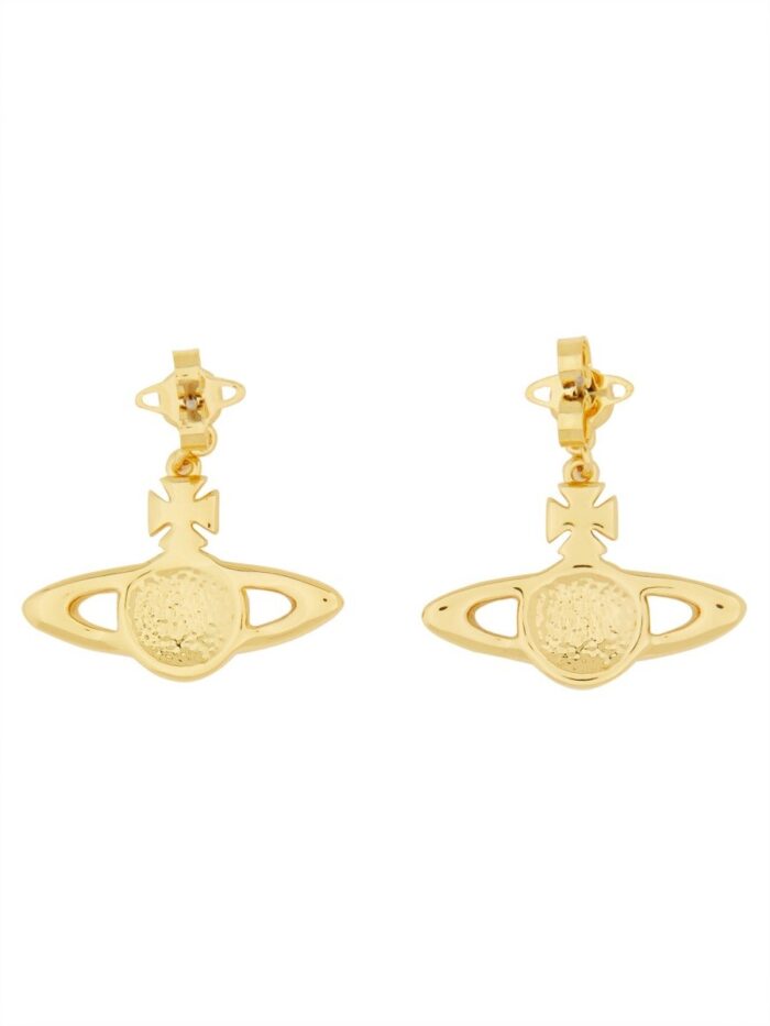 Vivienne Westwood "MINI BAS RELIEF" DROP EARRINGS