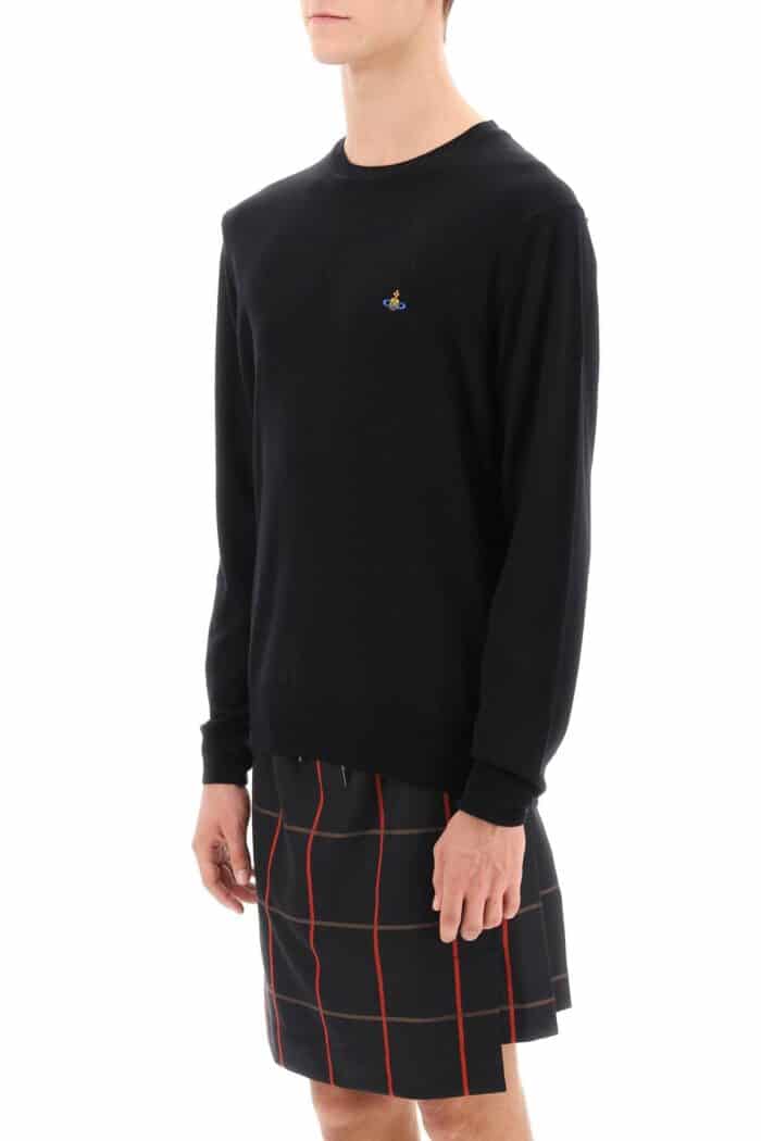 Vivienne Westwood Orb-embroidered Crew-neck Sweater