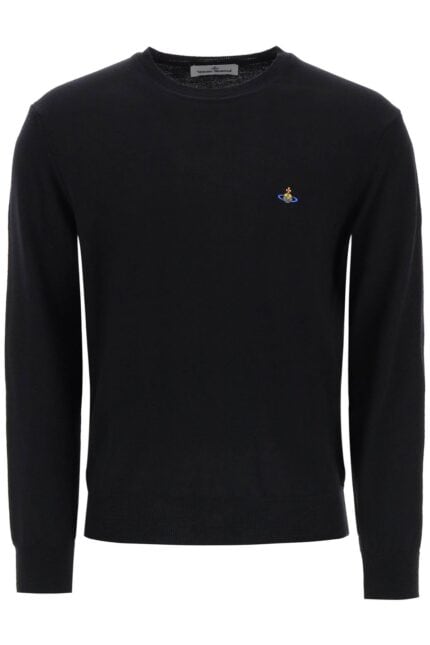 Vivienne Westwood Orb-embroidered Crew-neck Sweater