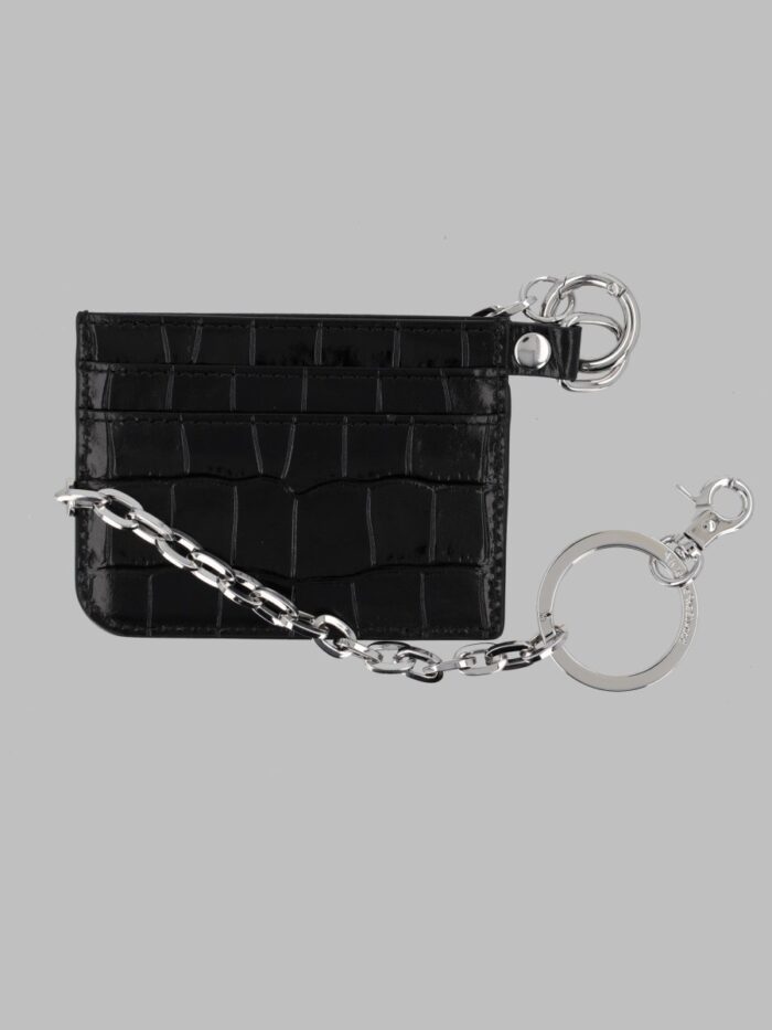 Vivienne Westwood PORTACARTE "FLAT CHAINE"