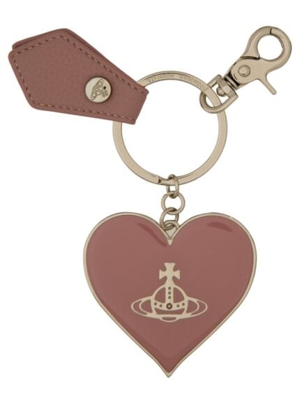 Vivienne Westwood PORTACHIAVE "MIRROR HEART ORB"