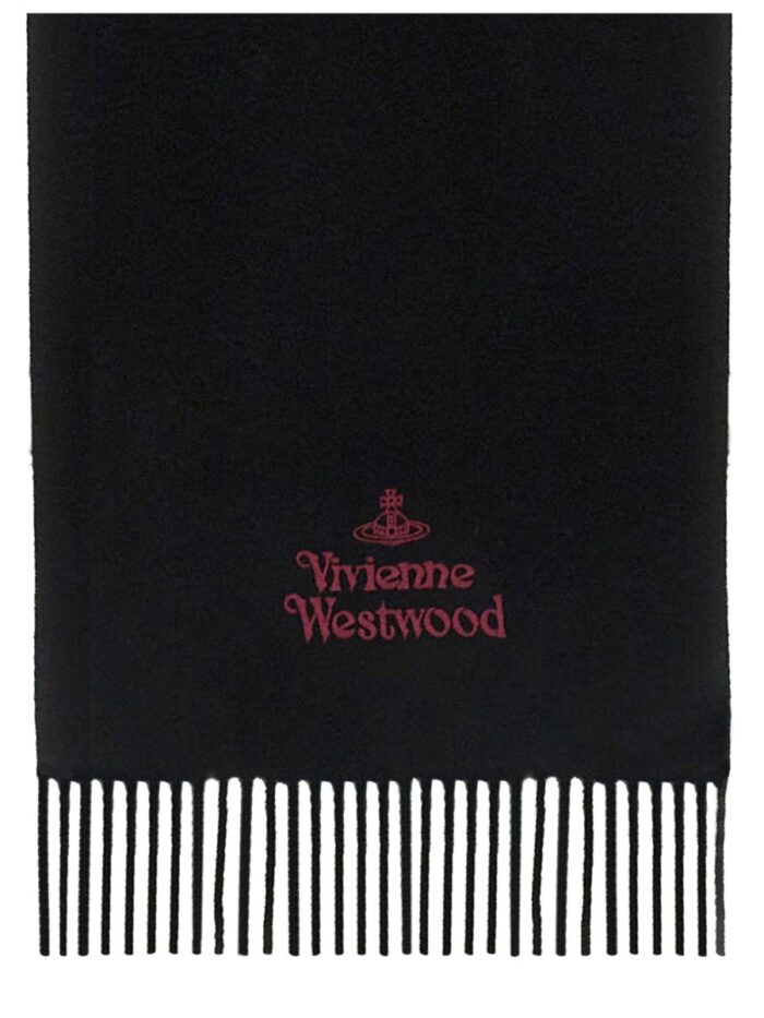 vivienne westwood sciarpa con logo Vivienne Westwood SCIARPA CON LOGO