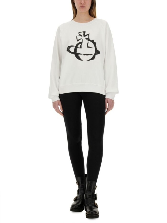 Vivienne Westwood "STENCIL ORB RAGLAN" SWEATSHIRT