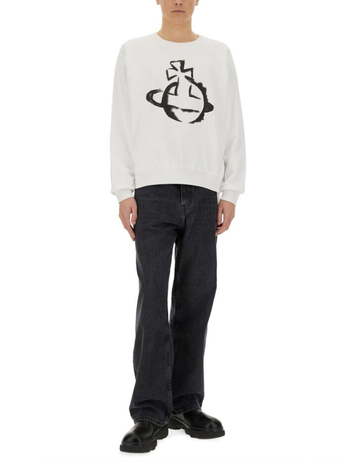 Vivienne Westwood "STENCIL ORB RAGLAN" SWEATSHIRT