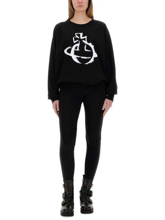 Vivienne Westwood "STENCIL ORB RAGLAN" SWEATSHIRT