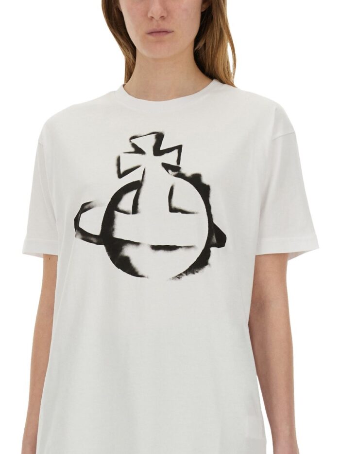 Vivienne Westwood "STENCIL ORB" T-SHIRT