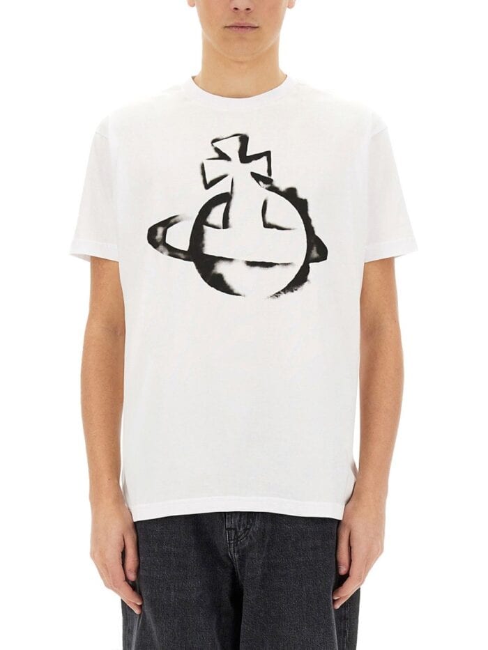 Vivienne Westwood "STENCIL ORB" T-SHIRT