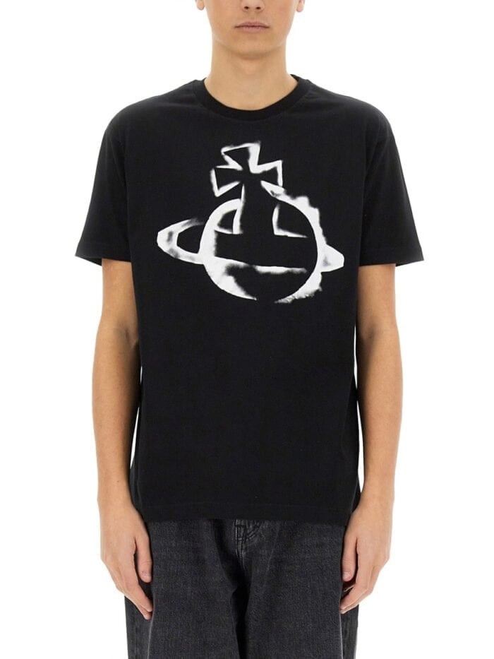 Vivienne Westwood "STENCIL ORB" T-SHIRT