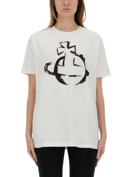 Vivienne Westwood "STENCIL ORB" T-SHIRT