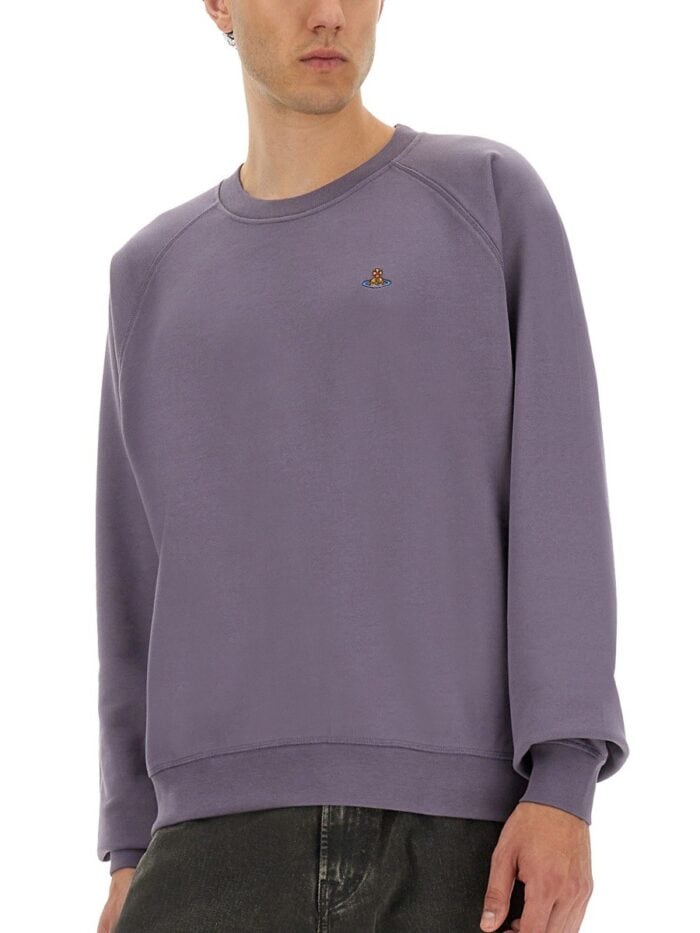 Vivienne Westwood SWEATSHIRT WITH RAGLAN SLEEVES