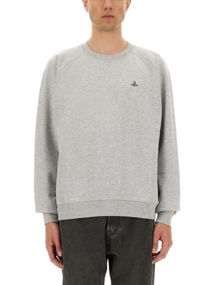 Vivienne Westwood SWEATSHIRT WITH RAGLAN SLEEVES