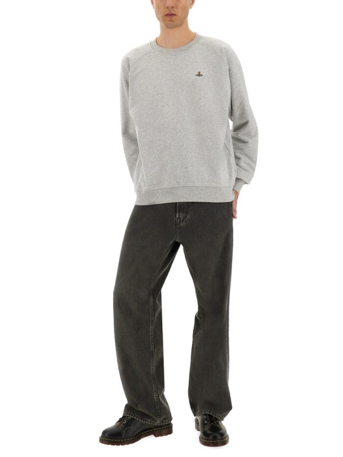 Vivienne Westwood SWEATSHIRT WITH RAGLAN SLEEVES