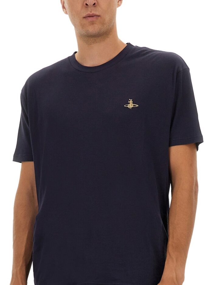 Vivienne Westwood T-SHIRT CON RICAMO ORB