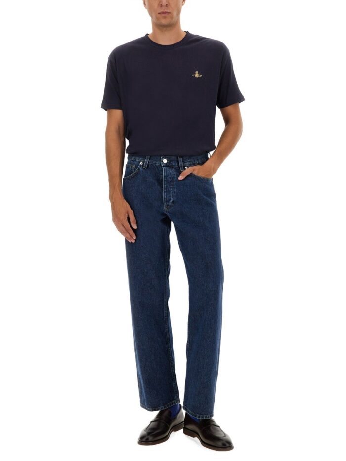 Vivienne Westwood T-SHIRT CON RICAMO ORB