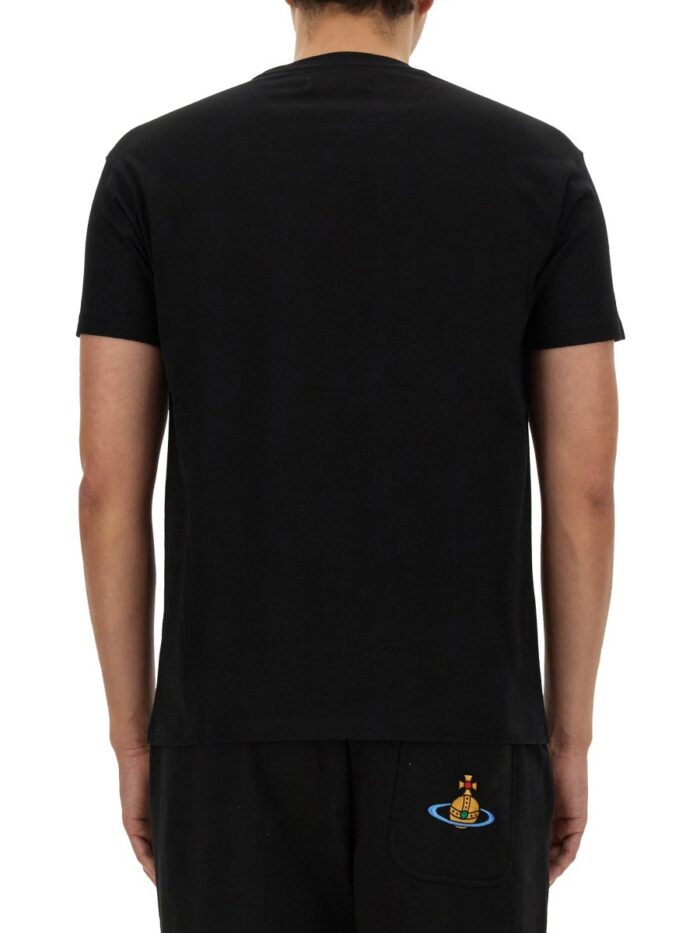 Vivienne Westwood T-SHIRT WITH ORB EMBROIDERY