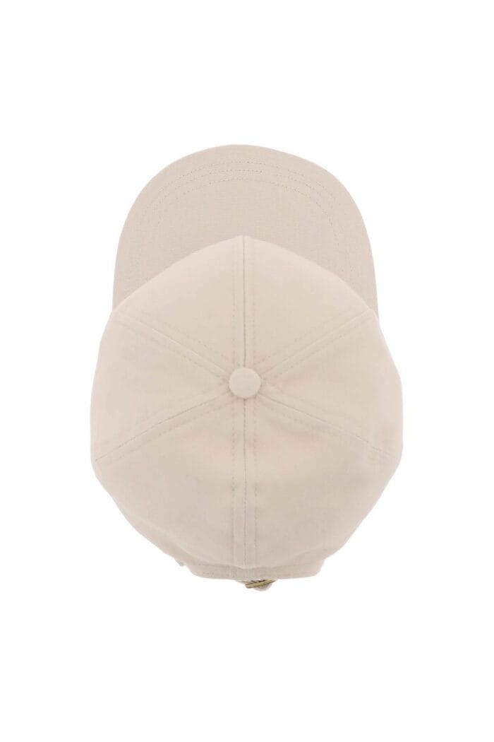 VIVIENNE WESTWOOD Uni Colour Baseball Cap With Orb Embroidery