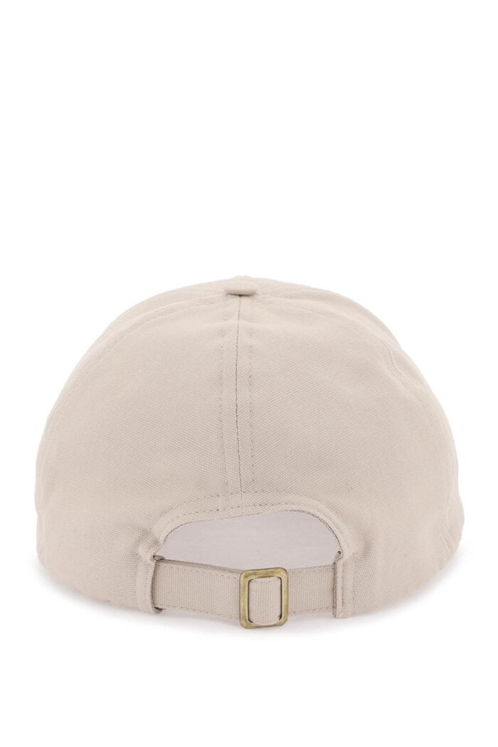 VIVIENNE WESTWOOD Uni Colour Baseball Cap With Orb Embroidery