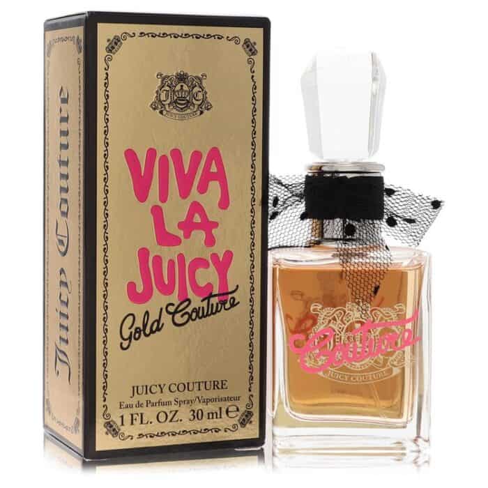 Viva La Juicy Gold Couture By Juicy Couture - Eau De Parfum Spray 1 Oz