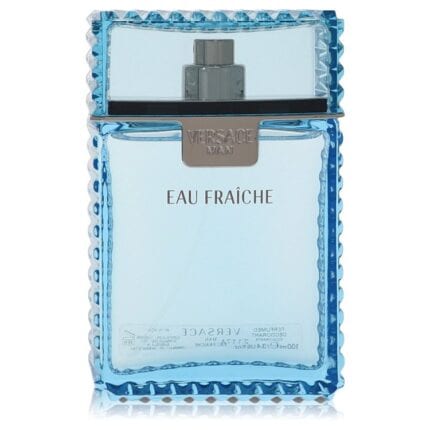 Versace Man By Versace - Eau Fraiche Eau De Toilette Spray (Blue Unboxed) 3.4 Oz