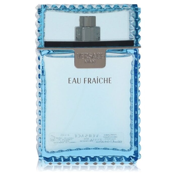 Versace Man By Versace - Eau Fraiche Eau De Toilette Spray (Blue Unboxed) 3.4 Oz - Image 1