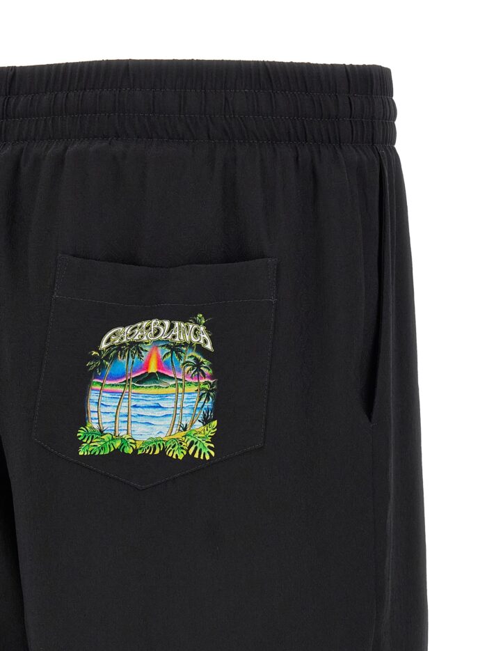 CASABLANCA 'Volcano' Bermuda Shorts