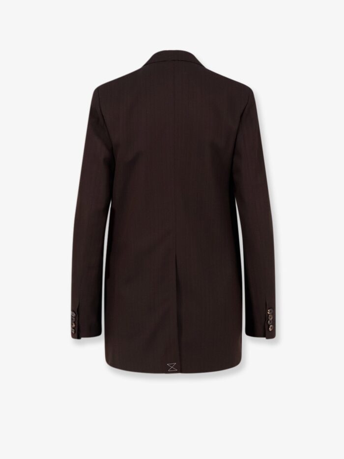 Dries Van Noten Voles Striped Viscose Blazer