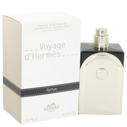 Voyage D'Hermes By Hermes - Pure Perfume Refillable (Unisex) 3.3 Oz