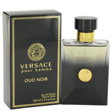 Versace Pour Homme Oud Noir By Versace - Eau De Parfum Spray 3.4 Oz