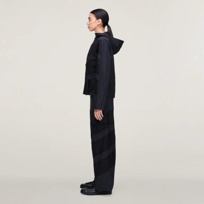 Adidas Y3 W HOODED JKT        BLACK