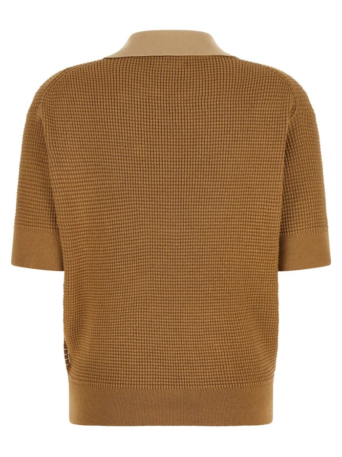 J.W.ANDERSON Waffle Stitch Polo Shirt