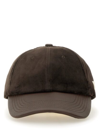 WALES BONNER VELVET BASEBALL CAP
