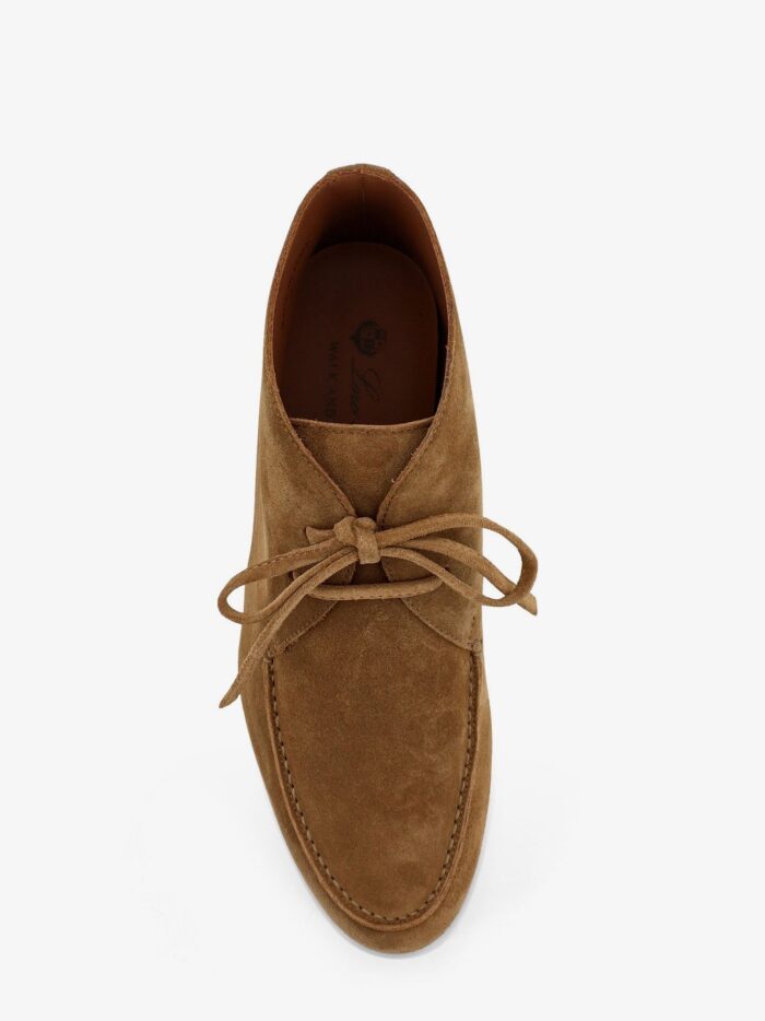 LORO PIANA Walk And Walk Lace-up Ankle Boots