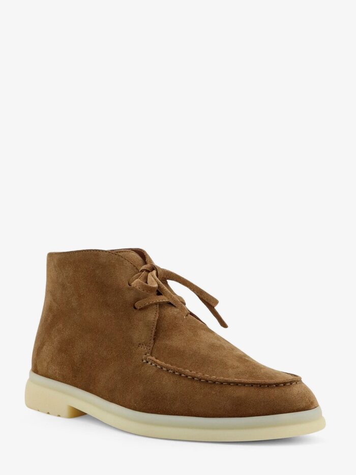 LORO PIANA Walk And Walk Lace-up Ankle Boots