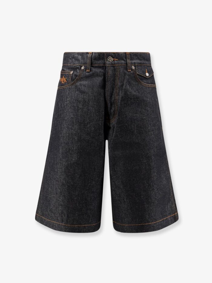 WALK IN PARIS Baggy Raw Denim Shorts