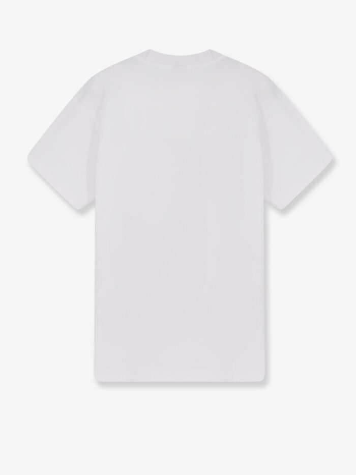 WALK IN PARIS Cotton T-shirt With "Leather Jacket" Print On The Front