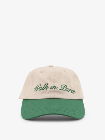 WALK IN PARIS Denim Hat With Embroidery On The Front