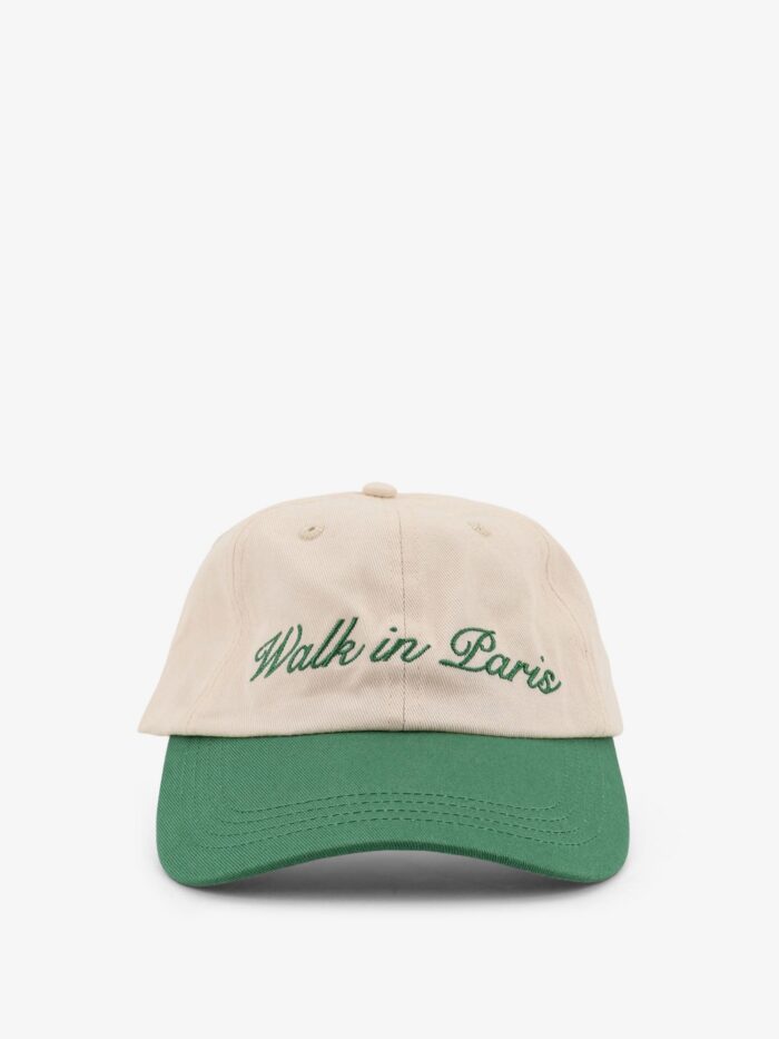 WALK IN PARIS Denim Hat With Embroidery On The Front