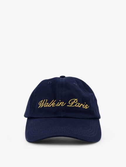 WALK IN PARIS Denim Hat With Embroidery On The Front