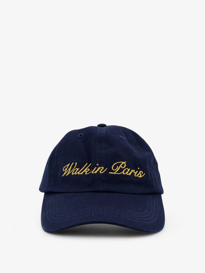 WALK IN PARIS Denim Hat With Embroidery On The Front